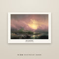 Niemand malte das Meer wie er – Aiwasowski: „Die neunte Woge“ (1850) – Kunstdruck