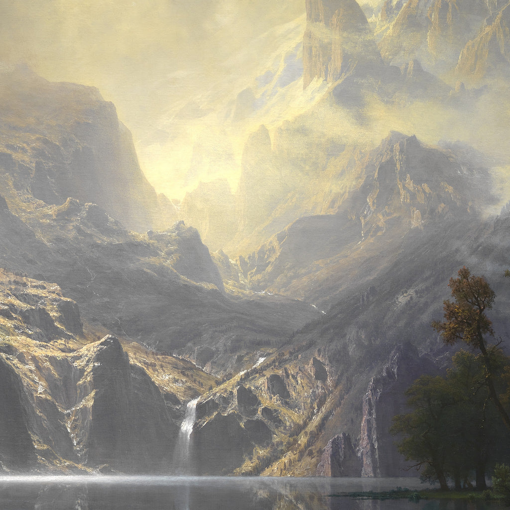 Niemand malte die Berge wie er – Albert Bierstadt – Kunstdruck, 5 Motive zur Wahl