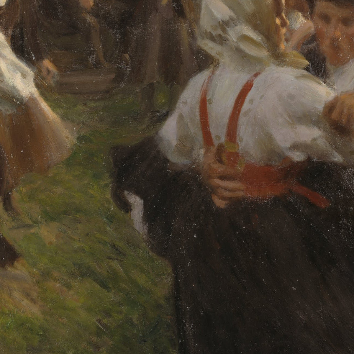Motiv: Mittsommertanz (1897) · detail