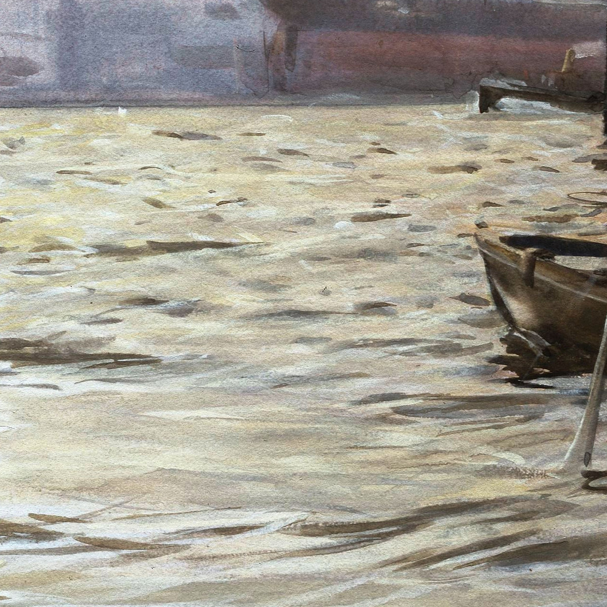 Niemand malte Wellen wie er – Zorn: „Im Hamburger Hafen“ (1891) – Kunstdruck quer
