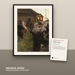 Motiv: Mittsommertanz (1897) · gerahmt