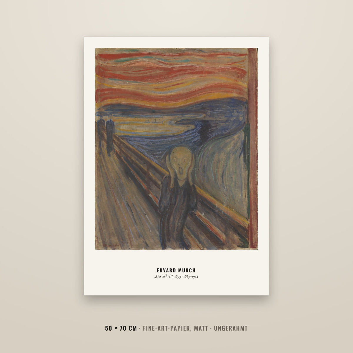 Motiv: Der Schrei (1893) · motiv