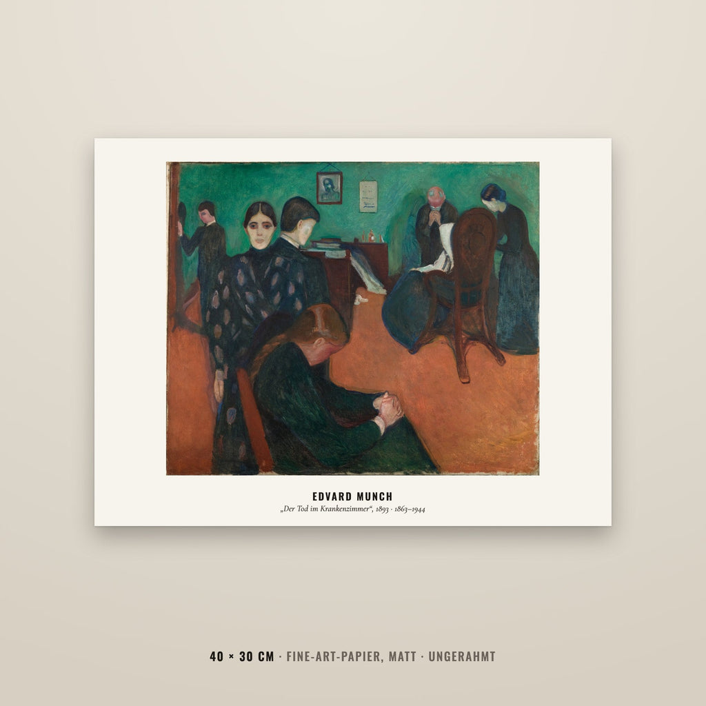 Motiv: Der Tod im Krankenzimmer (1893) · motiv