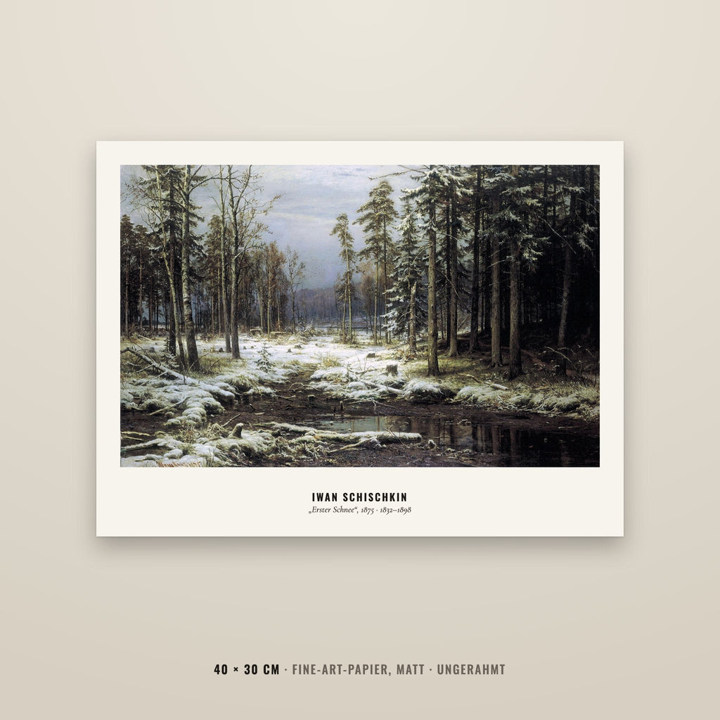 Motiv: Erster Schnee (1875) · motiv